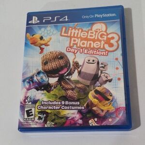 Little Big Planet 3 Day 1 Edition for PS4 - Blue Case